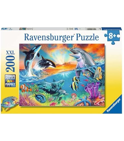 Ravensburger Kinderpuzzle 13678 - świecący podwodny raj 200